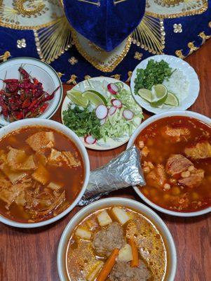 Pozole, Menudo, & Albondigas