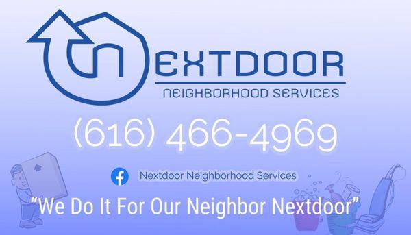 We do it for our neighbor Nextdoor  feel free to give us a call or message us here on Yelp for a free estimate