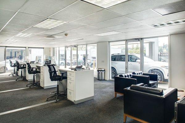 The Service Department at Volvo Cars Seattle