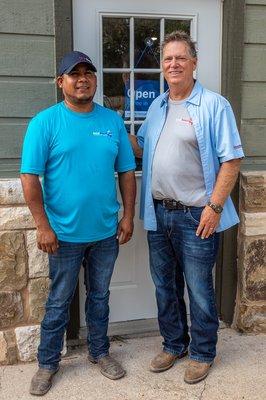 Our managing partners, Efrian Mendoza and Jimmy Romack.