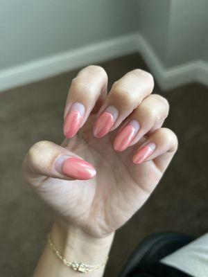 7 week old nails no chips even with chrome