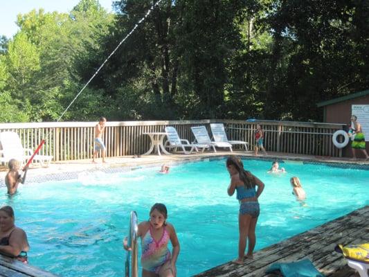 Summer fun at the pool