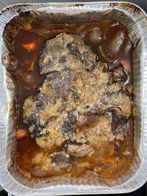 Beef roast with gravy