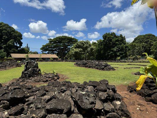 Heiau, very tranquil