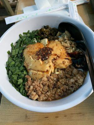 Tofu Rice Noodle with Pork (Dry)