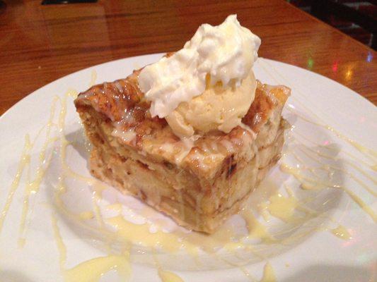 White Chocolate Bread Pudding