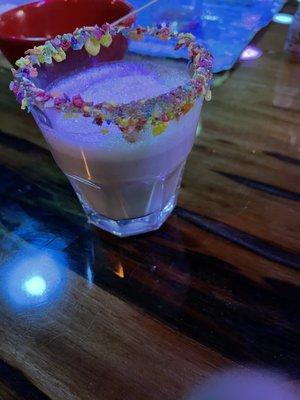 Fruity pebble kava shot