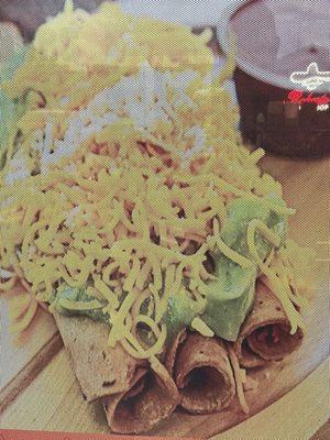 San Diego style rolled tacos!