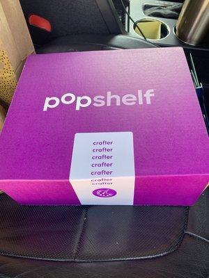 What's in my free pOpshelf rewards box? Let's find out!