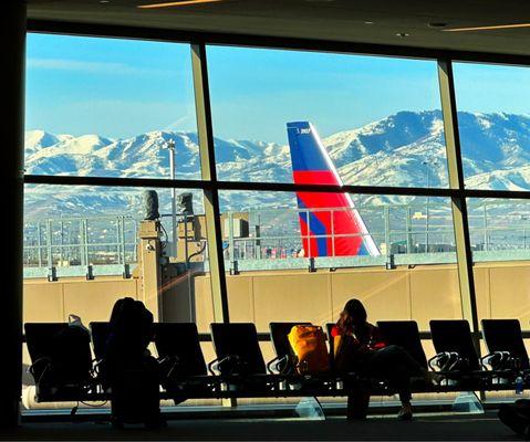 View of the mountains