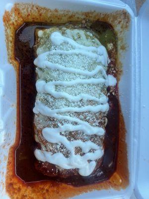 Wet Burrito with Al Pastor