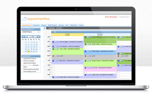 The AppointmentPlus Calendar