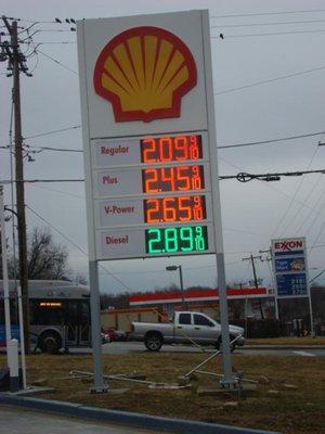 Fuel up at Shell located at 6308 Central Ave Seat Pleasant, MD!