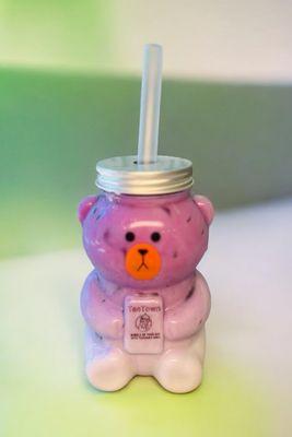 Adorable Bear Ube Milktea