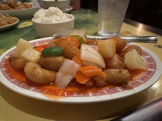 Sweet and Sour Shrimp