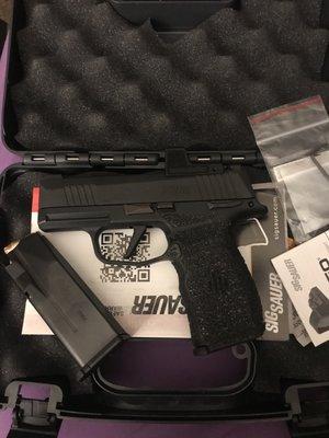 Sig Sauer P365 X with thumb safety I purchased for great price.