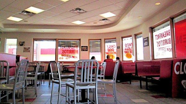 Interior, Bob's Burgers in Rio Rancho.