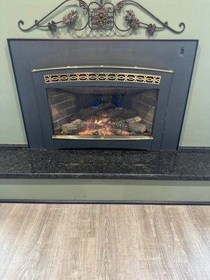 Gas Fireplace Insert