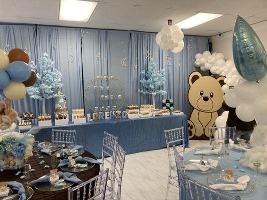 Baby Shower decor at Azusa location!