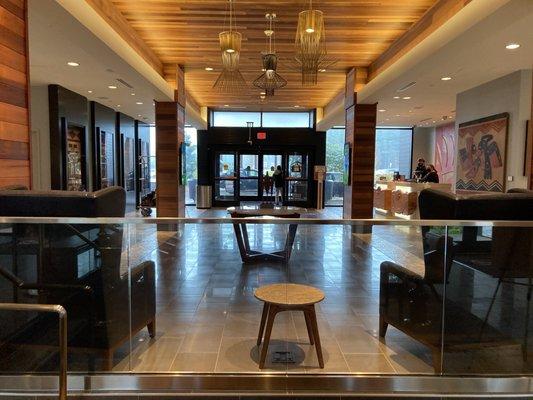 Front desk lobby