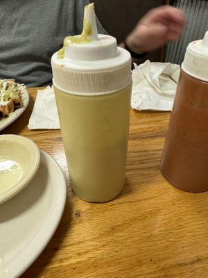 Jordy's green sauce