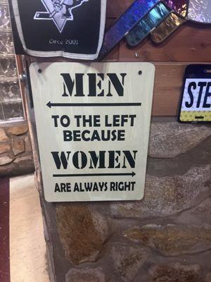 The best restroom sign ever