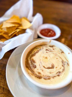 Cheese and bean dip