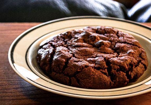 Gluten-free double chocolate chip cookie