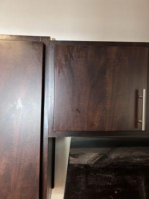 Sagging cabinet