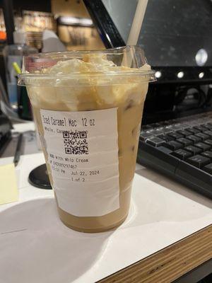 Iced Caramel Macchiato