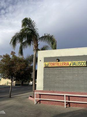 An outside shot of the building from my parking spot