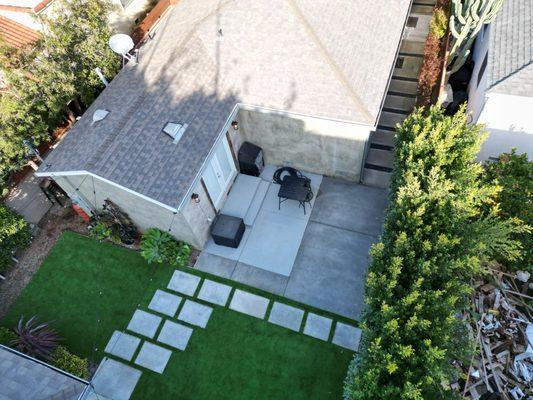 Artificial Turf Installation And Paver Installation By Cal Outdoor Builders, Leading Hardscape Contractors In Granada Hills, CA