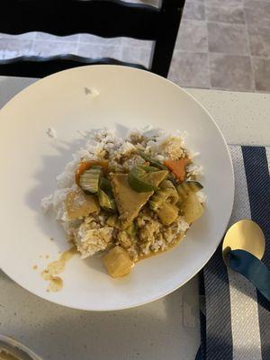 Massaman Curry with tofu