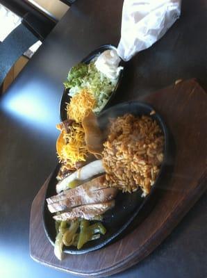 Sizzling platter