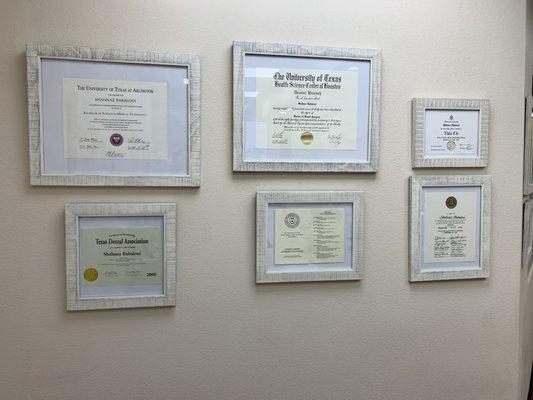 Wall of Achievements