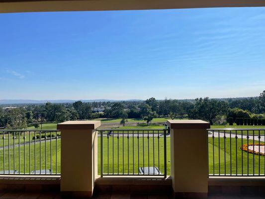 Patio View of the Golf Course