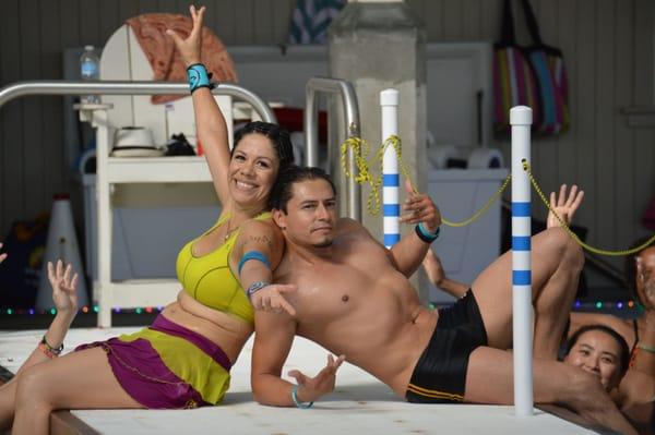 Aqua Zumba Fitness Party with Yannet Torres :D