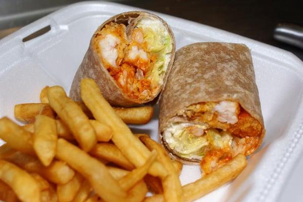 Buffalo Shrimp Wrap