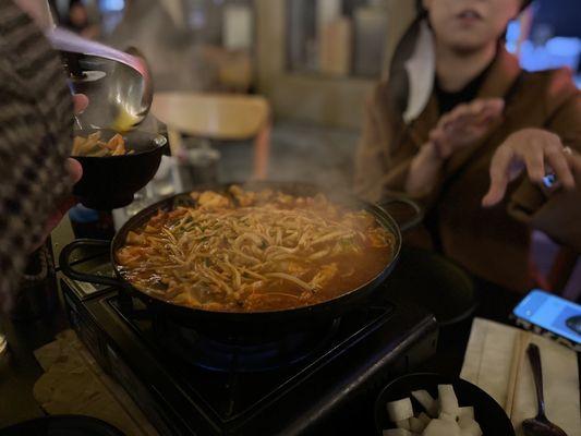 Spicy Seafood Soup with Udon Noodles my fav