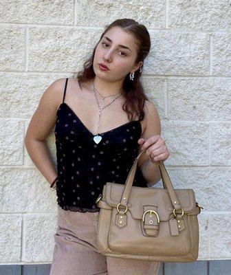 Looking for designer brands?! We got 'em check out this coach handbag!