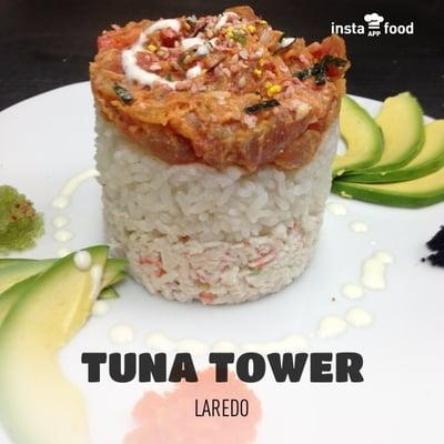 Salmon or Tuna Tower