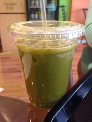 House Special Juice ( Kale,Broccoli, Carrot, Celery, Edamame, Cucumber, Apple, and Lemon)