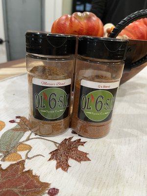 Maria's & Q's are staples in our spice cabinet