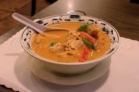 Chicken Panang Curry.