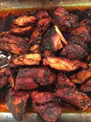 Blacken chicken