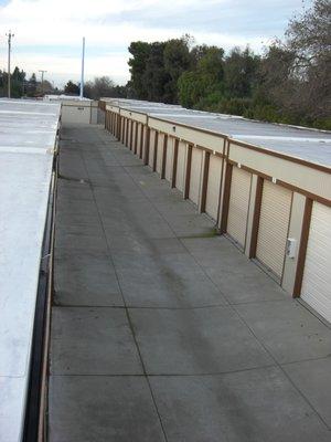 Wide 20' driveways and state of the art roof covering