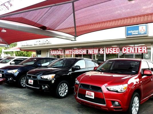 Randall Motors - used cars/trucks/SUVs of all makes & models. They also house their new Mitsubishi's here.