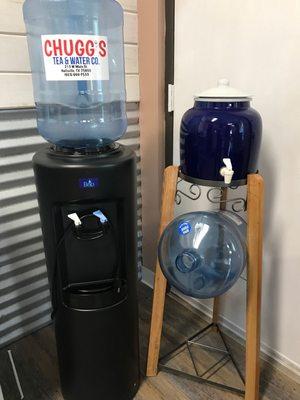 Water cooler and stands