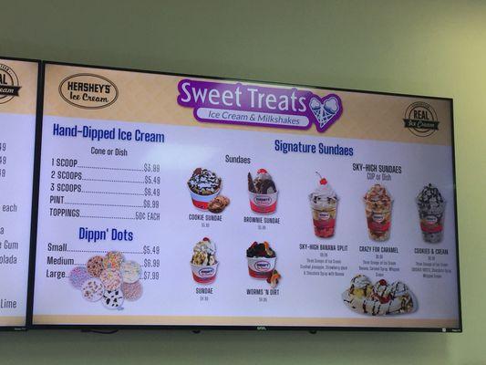 Sweet Treats Ice Cream & Milkshakes