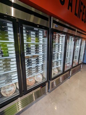 Frozen meals ready to take home